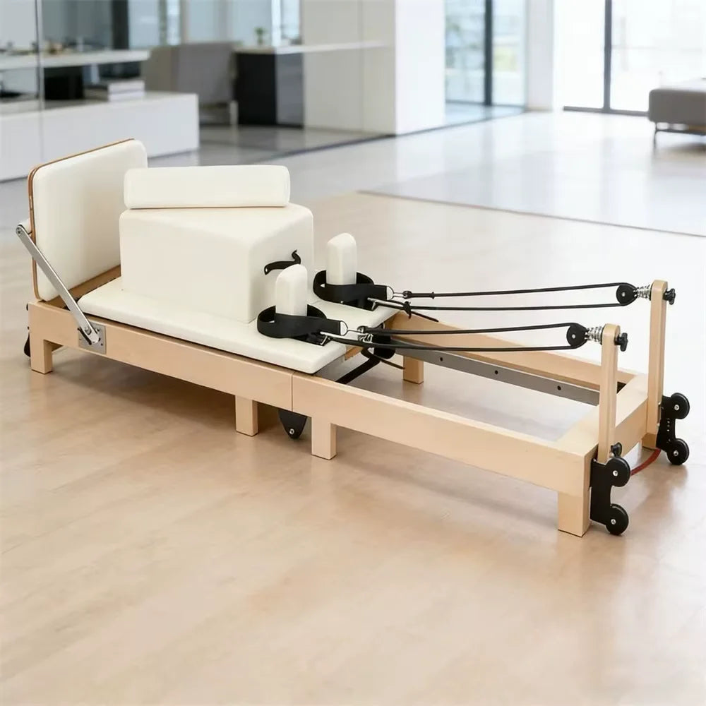 Appareil de Pilates Reformer pour la maison – Ensemble complet pour la force, la flexibilité et la posture