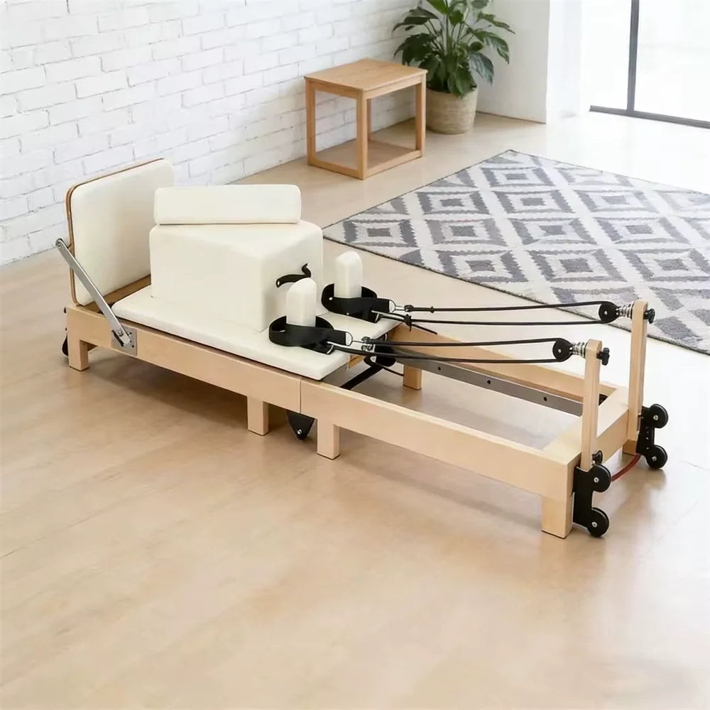 Appareil de Pilates Reformer pour la maison – Ensemble complet pour la force, la flexibilité et la posture