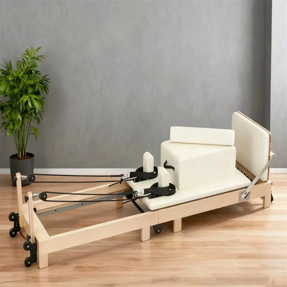 Appareil de Pilates Reformer pour la maison – Ensemble complet pour la force, la flexibilité et la posture